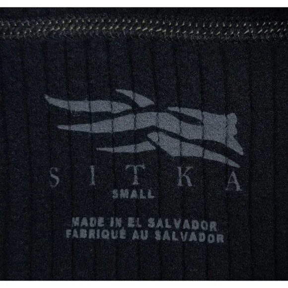 Sitka Fanatic Hoody Men's Small Pullover 1/4 Zip Hooded Fishing Hunting Camping